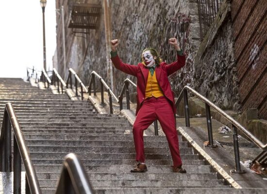 Imagen de Joker en las escaleras